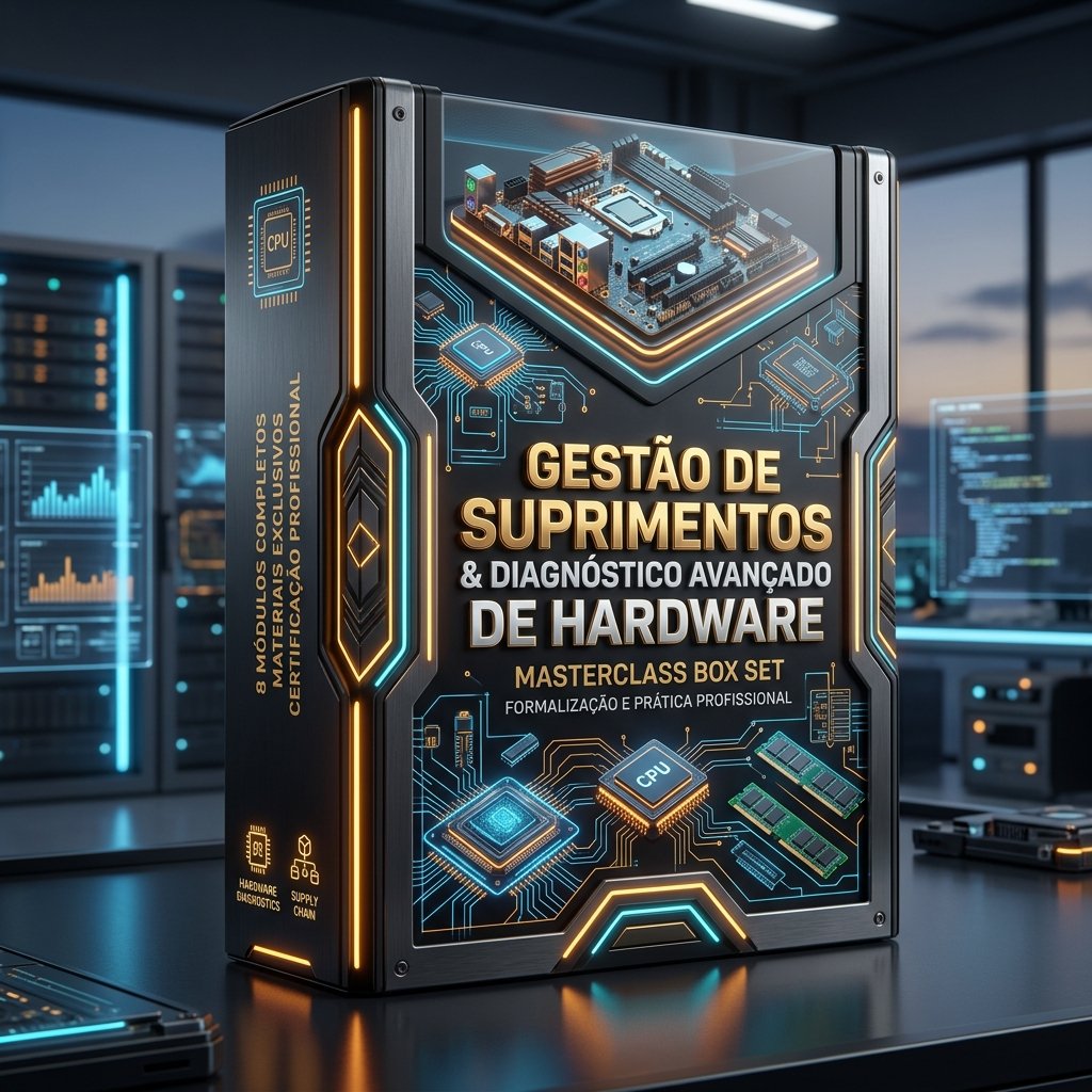 Masterclass: Gestão de Suprimentos & Diagnóstico Avançado de Hardware